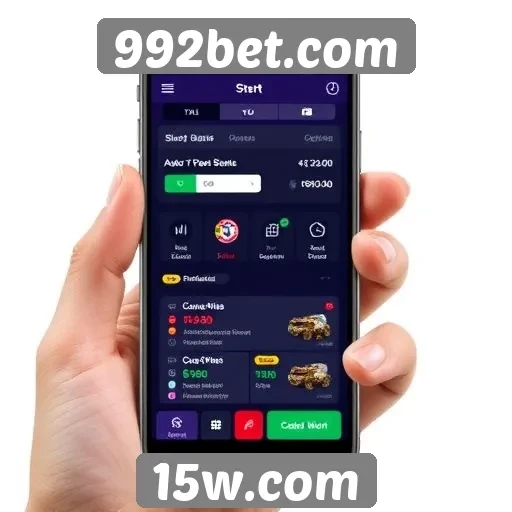 Experiência do usuário em dispositivos móveis no 992bet.com